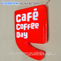 Custom made advertising business coffee shop sign board